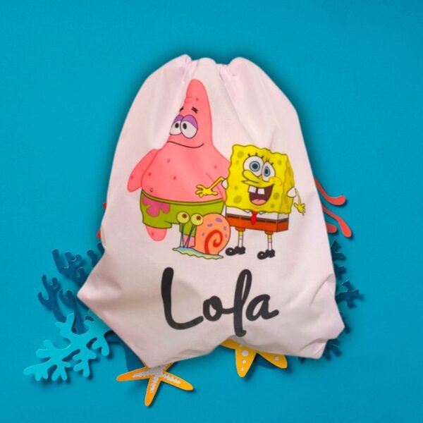 Mochila Bob esponja y Patricio