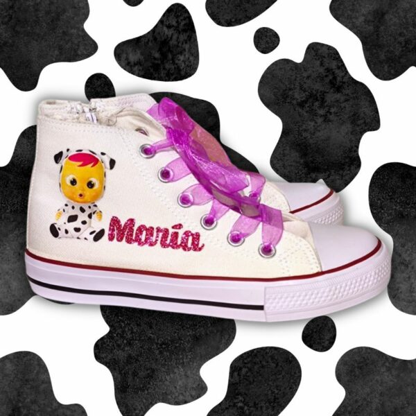Zapatillas personalizadas bebés llorones
