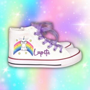 Zapatillas personalizadas arcoíris