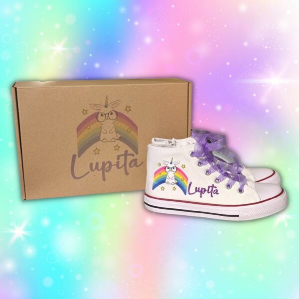 Zapatillas personalizadas arcoíris - Imagen 2