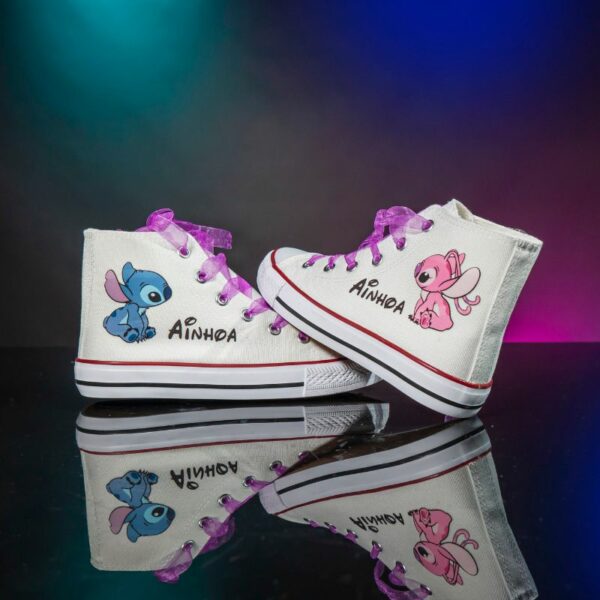 Zapatillas personalizadas Stchit y Ángel