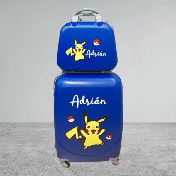 Maleta de viaje personalizada Pikachu