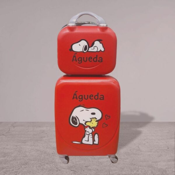 Maleta de viaje Snoopy