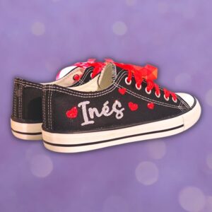 Zapatillas personalizadas negras