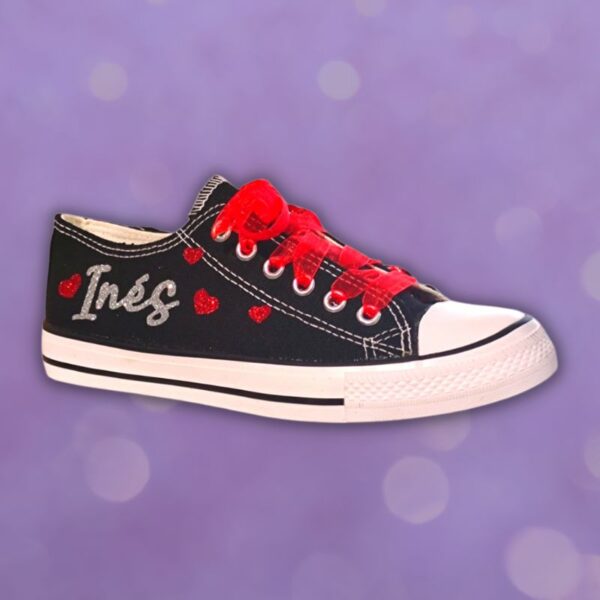 Zapatillas personalizadas negras - Imagen 3