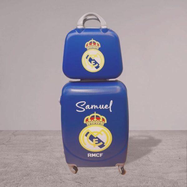 Maleta de viaje del Real Madrid