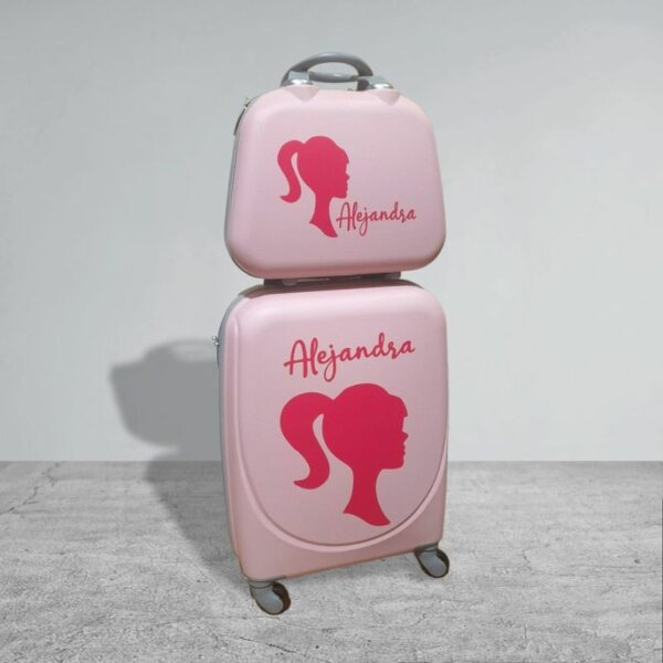 Maleta de viaje de la Barbie