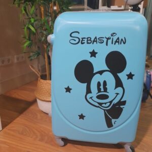 Maleta de viaje de Mickey