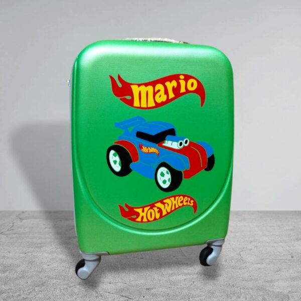 Maleta de viaje hot wheels