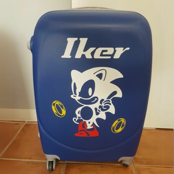 Maleta de viaje de sonic